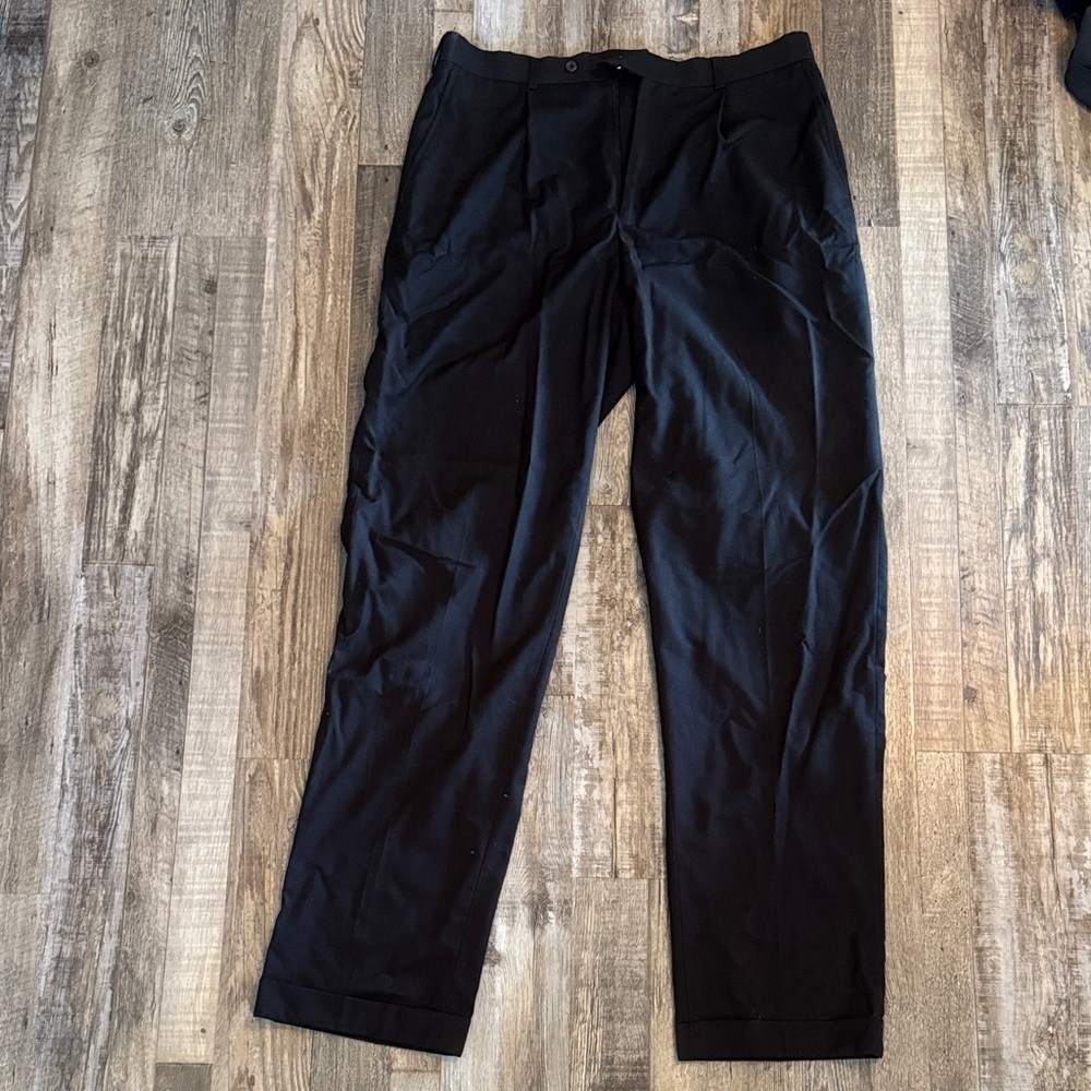 Alfani Men's Classic Black Dress Trousers